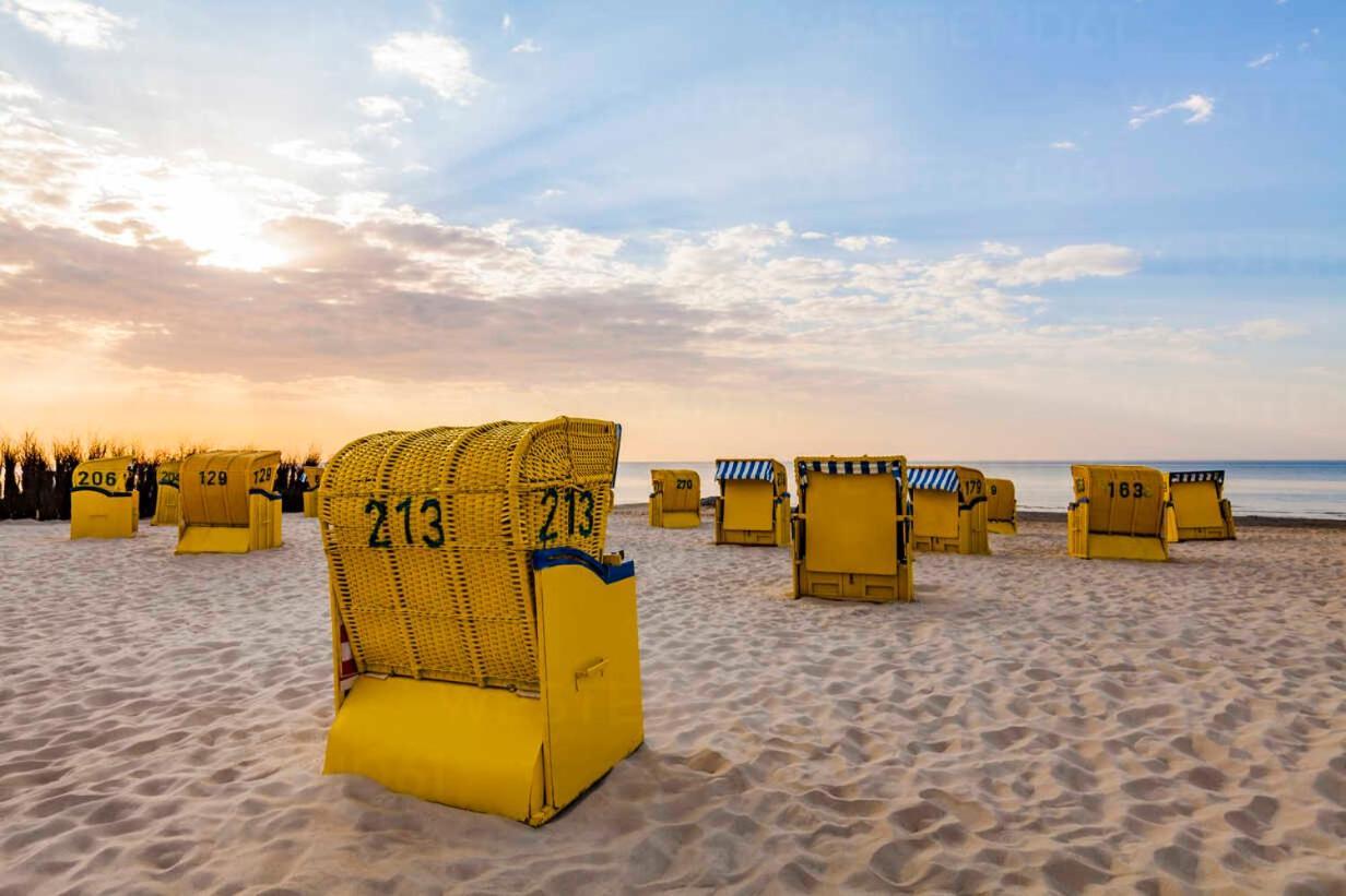 Traumhafte Ferienwohnung "Seekueste" In Cuxhaven - Duhnen In 1A Lage Im Haus Elbe 1 !!! 50M Zum Strand !!! Exteriör bild