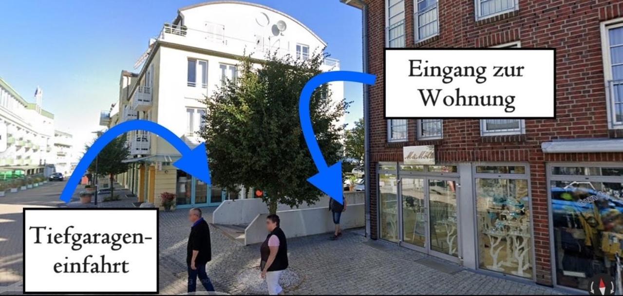 Traumhafte Ferienwohnung "Seekueste" In Cuxhaven - Duhnen In 1A Lage Im Haus Elbe 1 !!! 50M Zum Strand !!! Exteriör bild